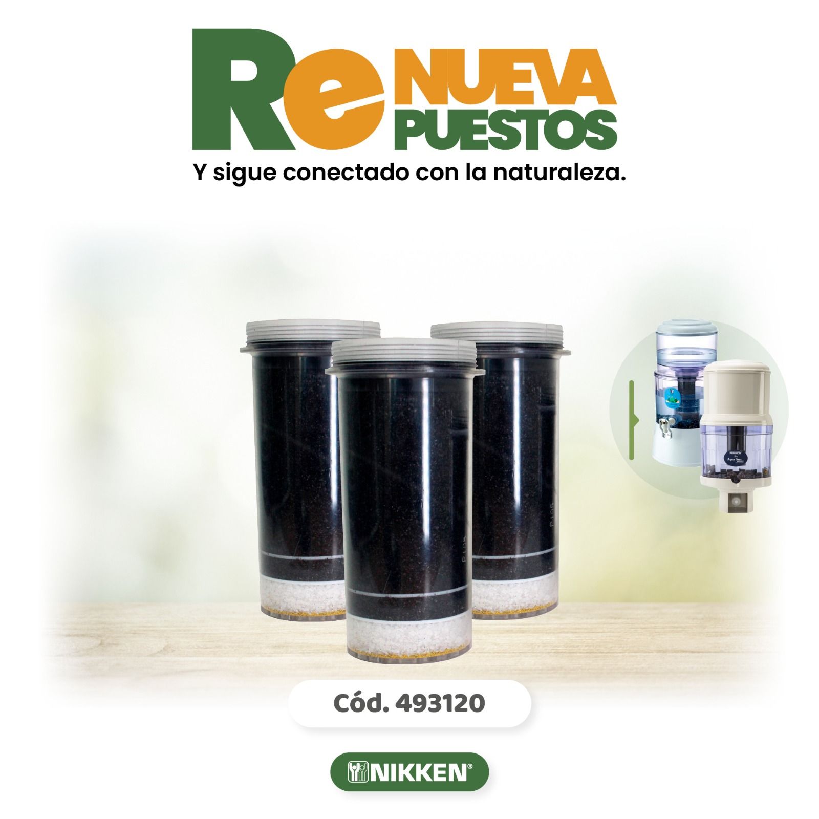 PAQUETE CARTUCHOS PIMAG WATER SYSTEM / AQUA POUR